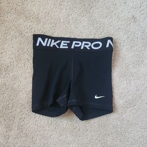 Nike Women's Pro 3” Shorts, Size X Small Color: Black
